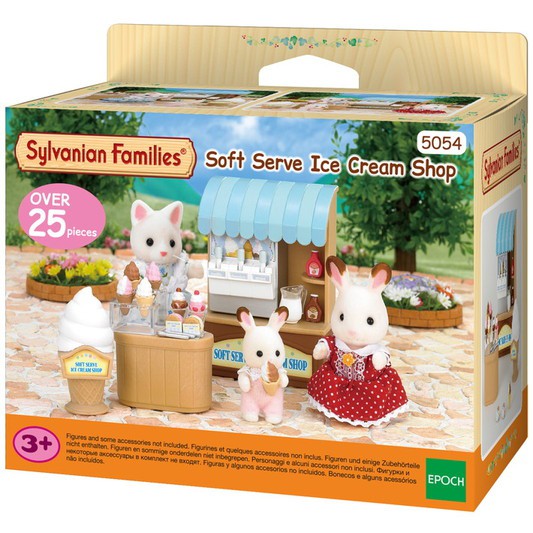 sylvanian families - soft serve ice cream shop 5054