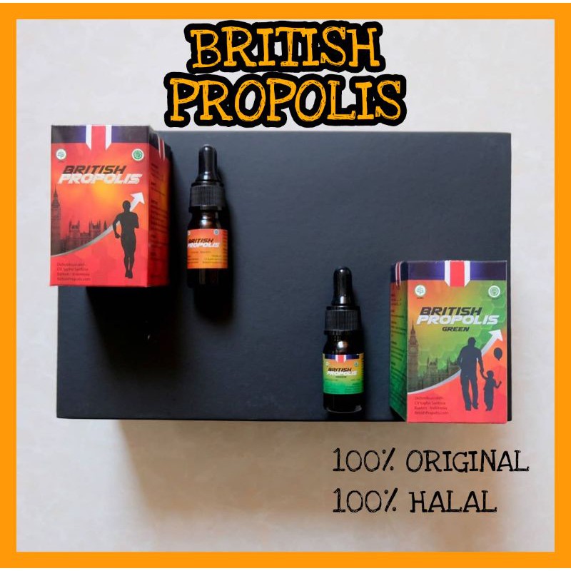 BRITISH PROPOLIS REGULER , BRITISH PROPOLIS KIDS