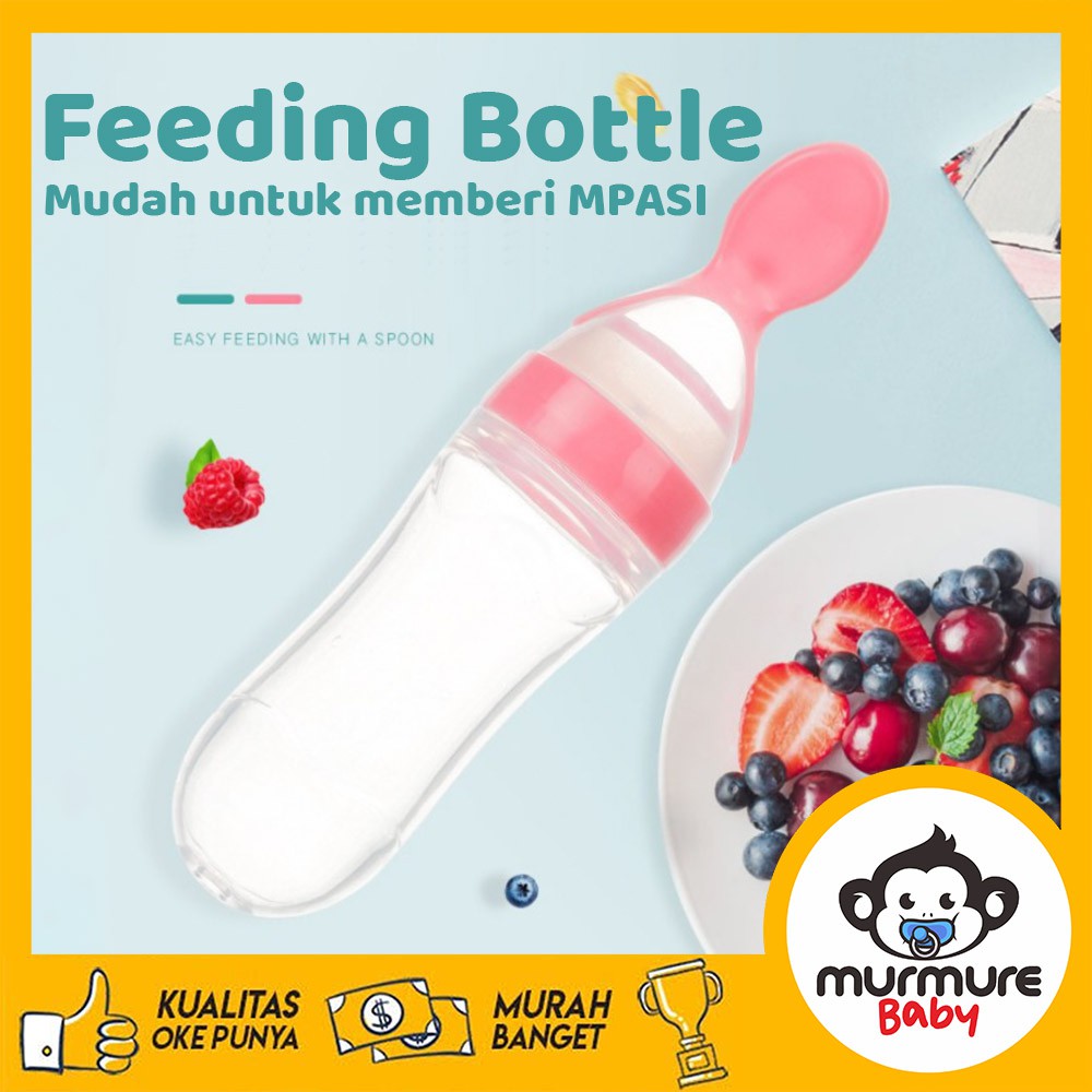 MURMURE.BABY | BOTOL SENDOK MAKAN BAYI ALAT MAKAN BAYI FEEDING BOTTLE