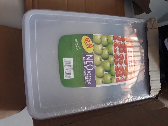 Yoshikawa Wadah Makanan Plastik Persegi 30x19x9 Cm K0129