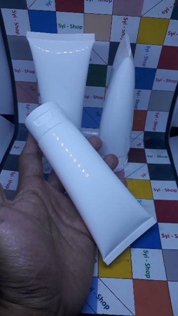 TUBE Wadah Cream Cosmetik Putih Susu 100 ml