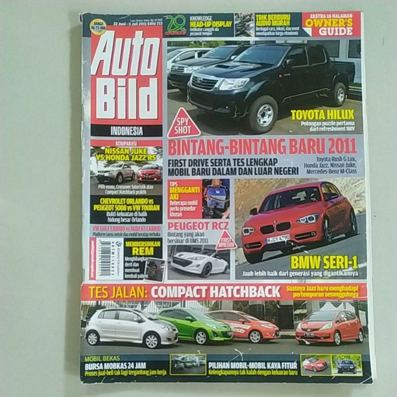 Majalah AutoBild 22 Juni- 5 Juli 2011 Edisi 213