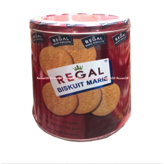 Regal Marie Biscuits Biskuit Regal Kaleng 550gr Regal Marie Biscuits Biskuit Mari Regal Biscuit Bulat Marie Reggal Susu dan Mentega Biskuit Penganjal Lapar