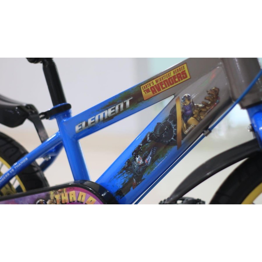 Sepeda BMX Anak Element Avengers VS Thanos Termurah Garansi COD SNI-1