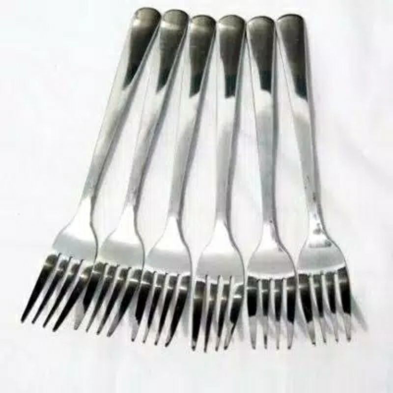 GARPU STAINLESS 12 PCS / ALAT MAKAN / SENDOK GARPU / PERALATAN MASAK / PERALATAN DAPUR / KOREA STYLE