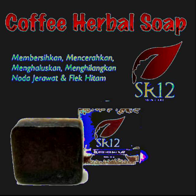 Coffee herbal soap