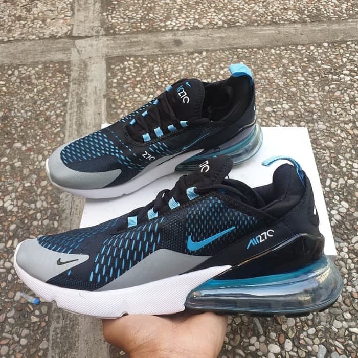 nike air max 270 black and turquoise