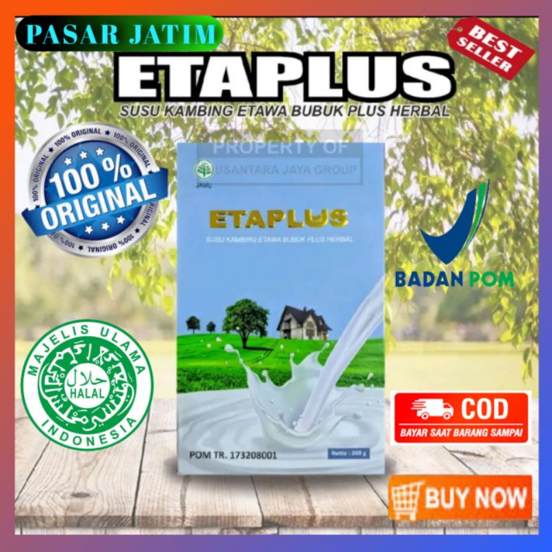 

( Promo ) ETAPLUS SUSU KAMBING ETAWA BUBUK PLUS HERBAL