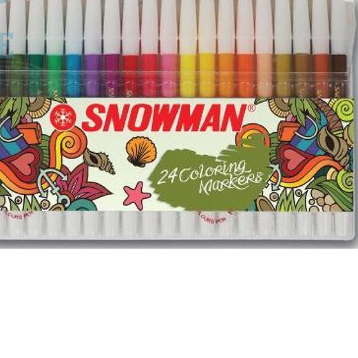 

♧ Spidol Snowman 24 Warna ➣