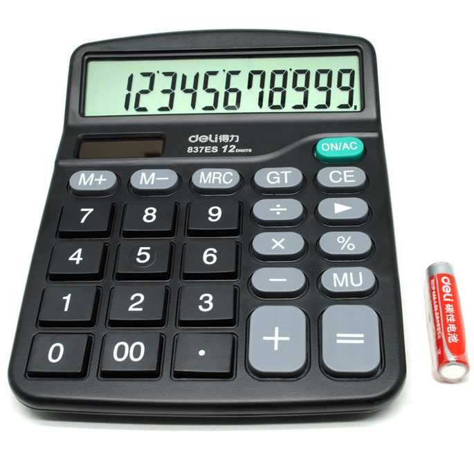 

DELI Kalkulator Elektronik - 837ES