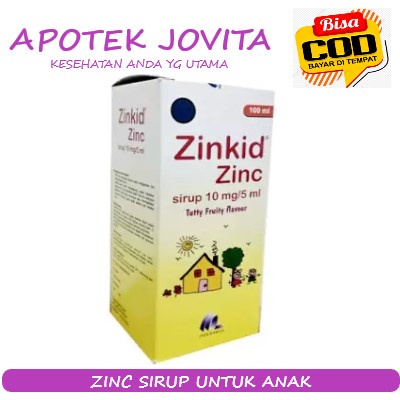 ZINKID ZINC SIRUP UNTUK ANAK