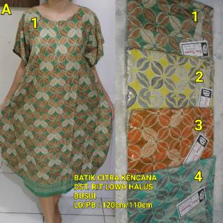  Daster  Rit Lowo Halus Batik  Citra Kencana Daster  Kalong 