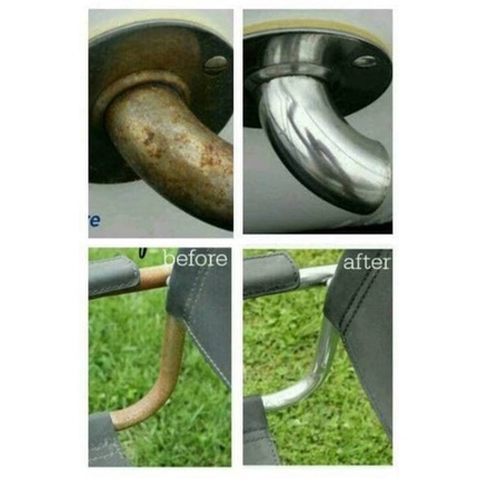 SKIKI91 - EVO RUST Penghilang/pembersih/karat/kerak/besi/knalpot/stainless/blokmesin/pelekmotor/keramik