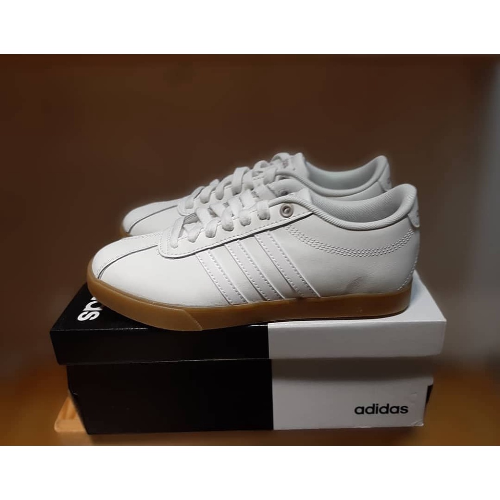 [ORIGINAL SHOES] ADIDAS COURTSET WHITE GUM STYLE PRIA 2021 by _Ths_OriginalShoes