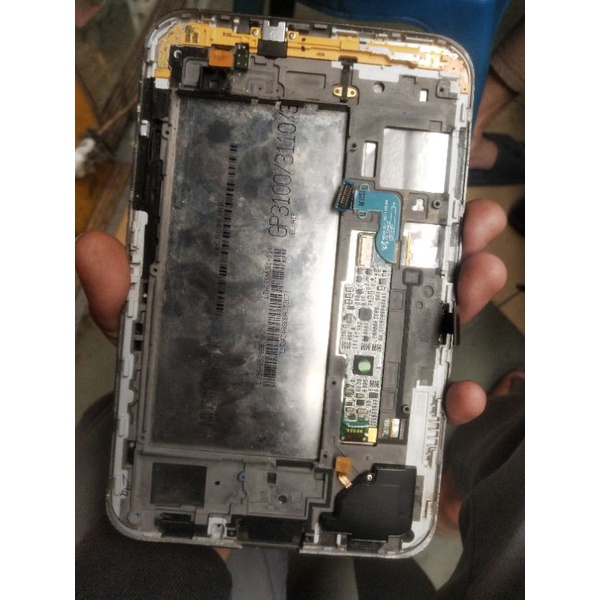lcd cabutan original samsung tablet p3100