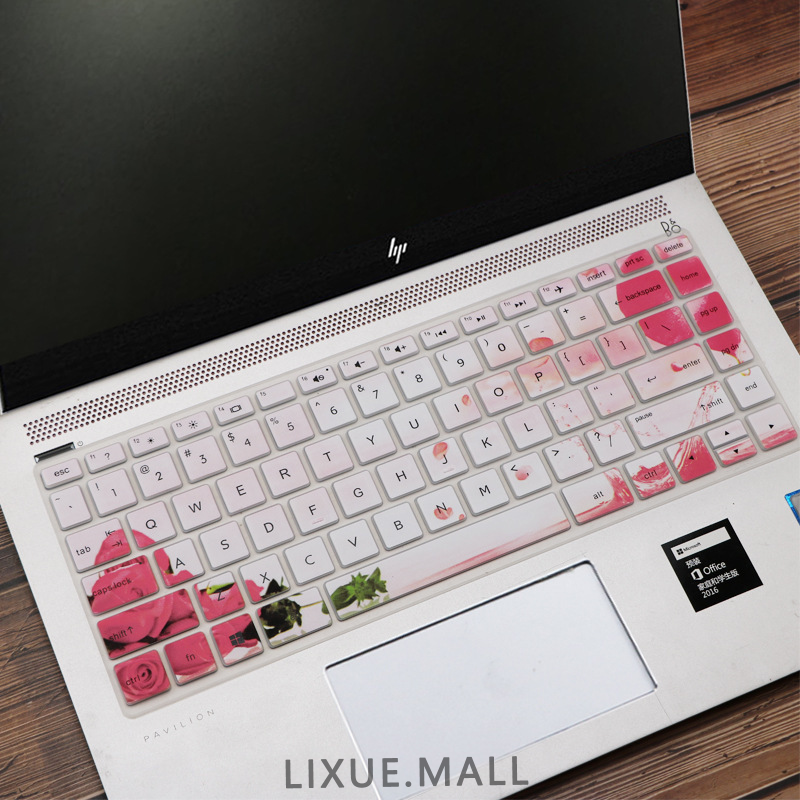 Lixue HP14q-cs0001TX 14 i5-8250U Laptop Keyboard Protector,  fit 14&quot; Keyboard Cover Soft Silicone, Keyboard Protective Film