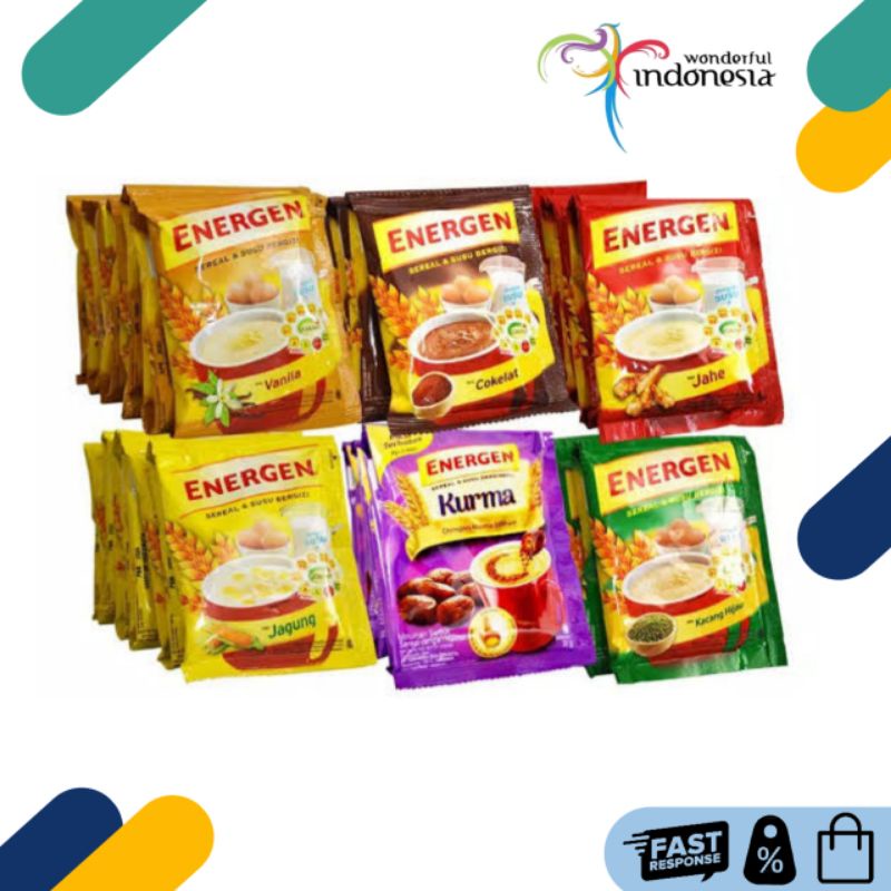 

TERLARIS !!! Energen Semua Rasa isi 10 Sachet