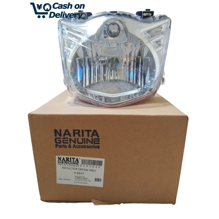 Reflektor Beat Lama Karbu Headlamp Kaca Mika Lampu depan