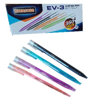 

BOLPOINT SEMI GEL (TINTA HITAM) EVERCOSS EV - 3