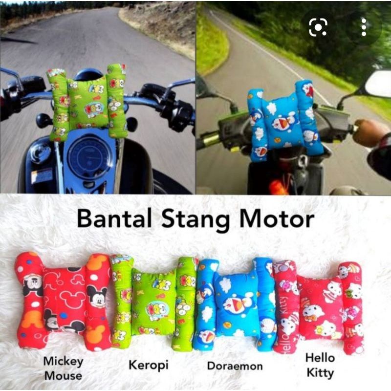 Bantal stang motor / bantal stang karakter