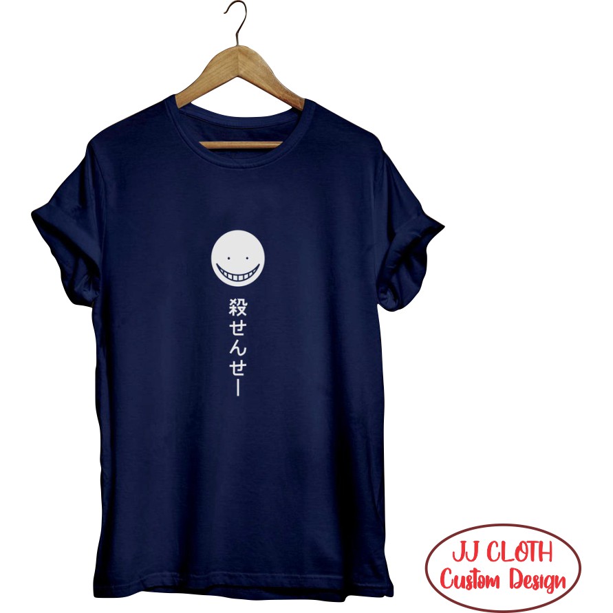 T-SHIRT BAJU KAOS  ANIME JAPAN KORO SENSEI ANSATSU KYOUSHITSU ASSASSINATION CLASSROOM ANIME JA