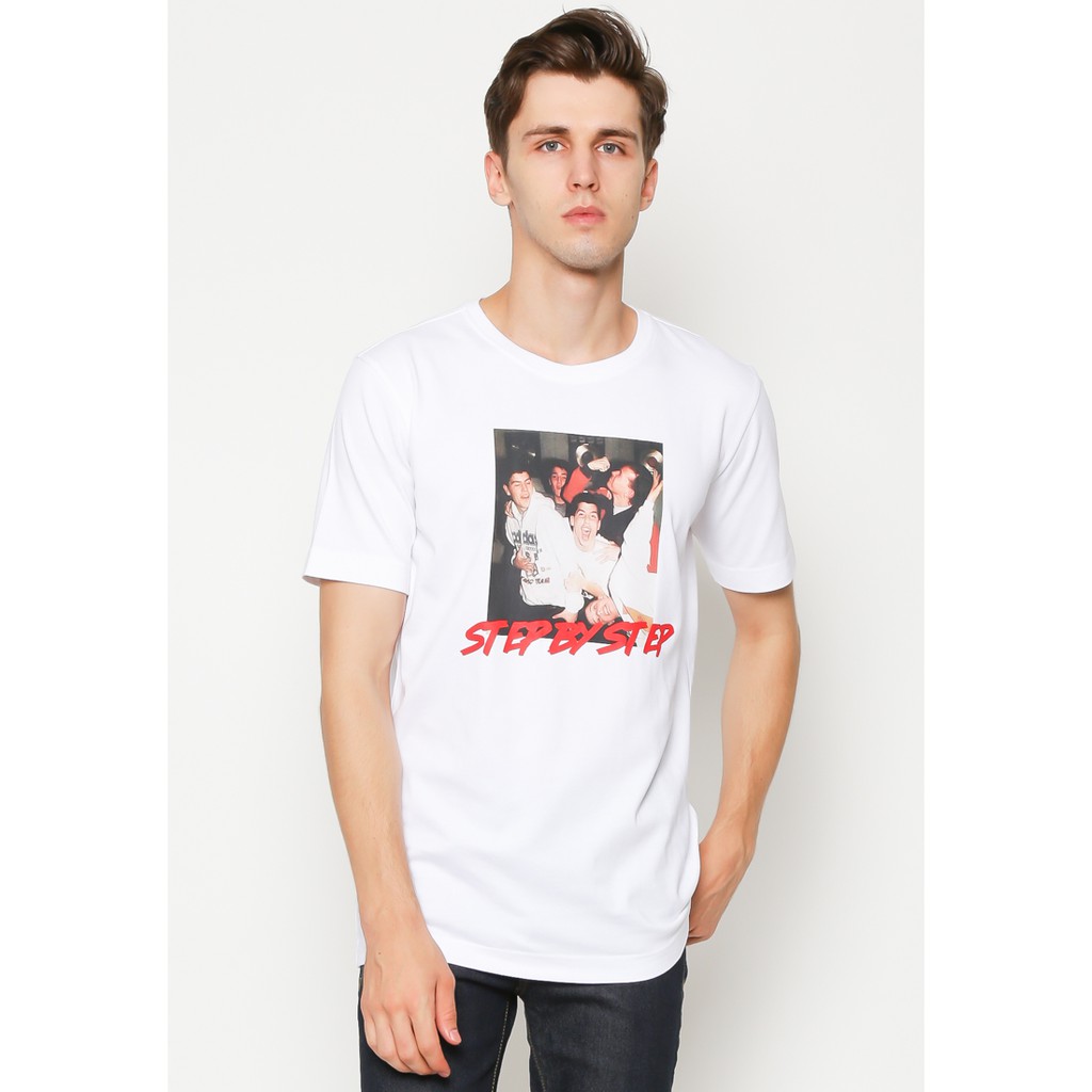 KENT&CREW Kaos Putih Pria - C-XILG01-A1