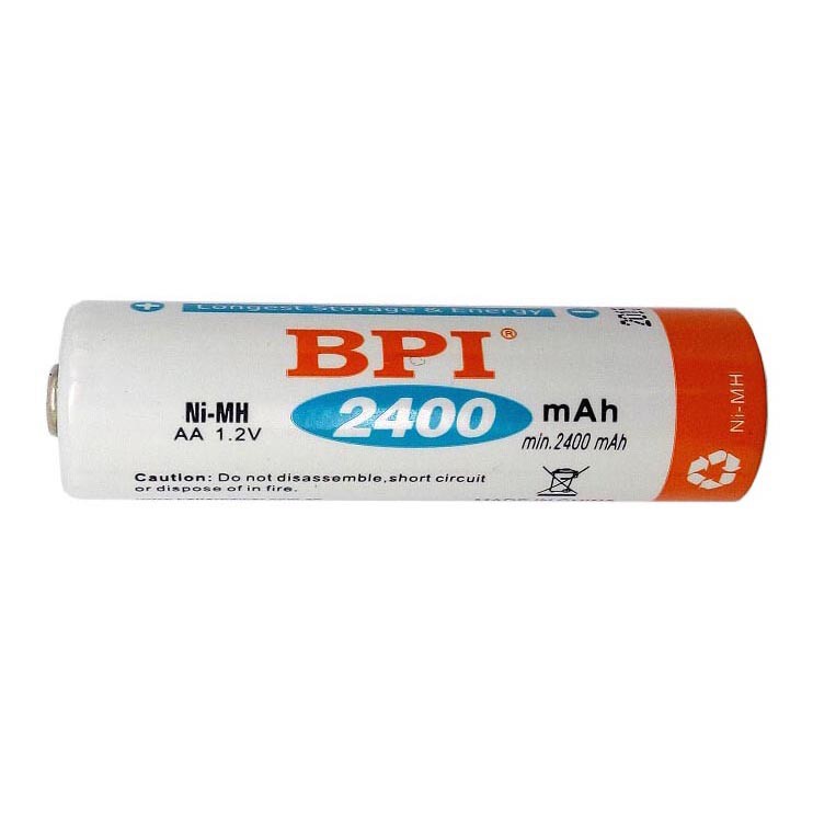 Enelong BPI Ni-MH AA/AAA Battery 2400mAh/2700mAh/2100mAh/900mAh 4 PCS - White