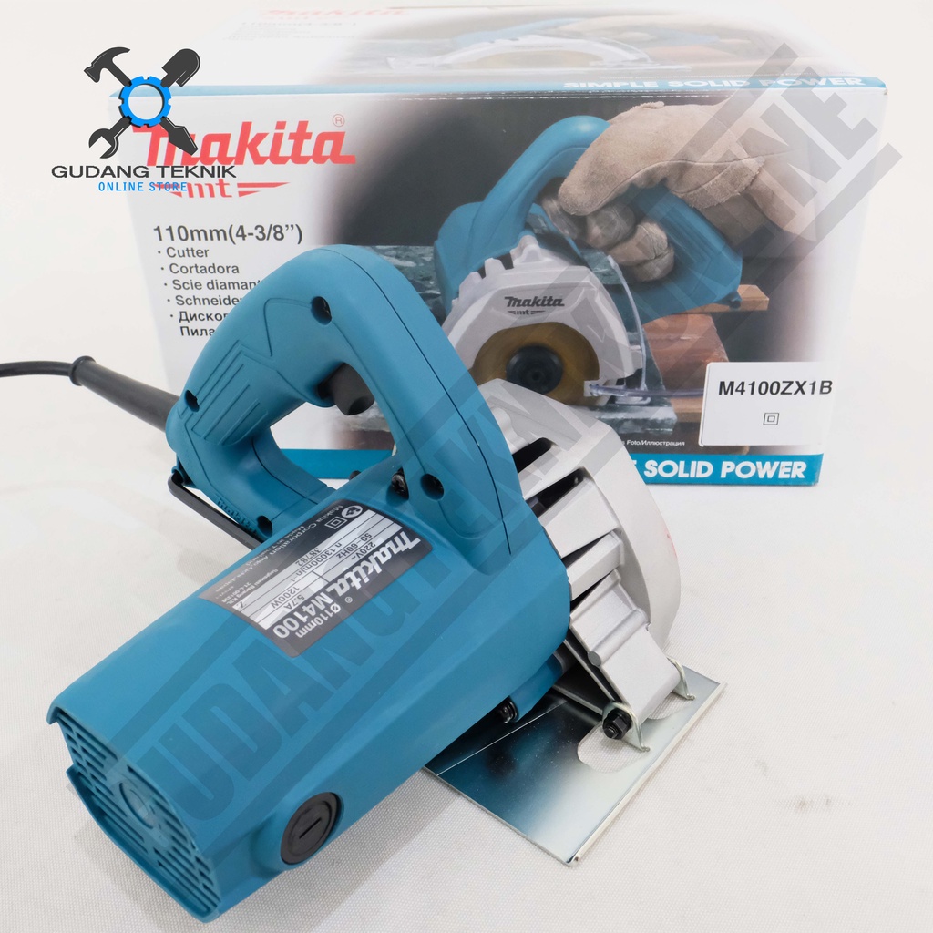 MAKITA M4100ZX1B / Mesin Potong Kramik Granit Makita M4100ZX1B