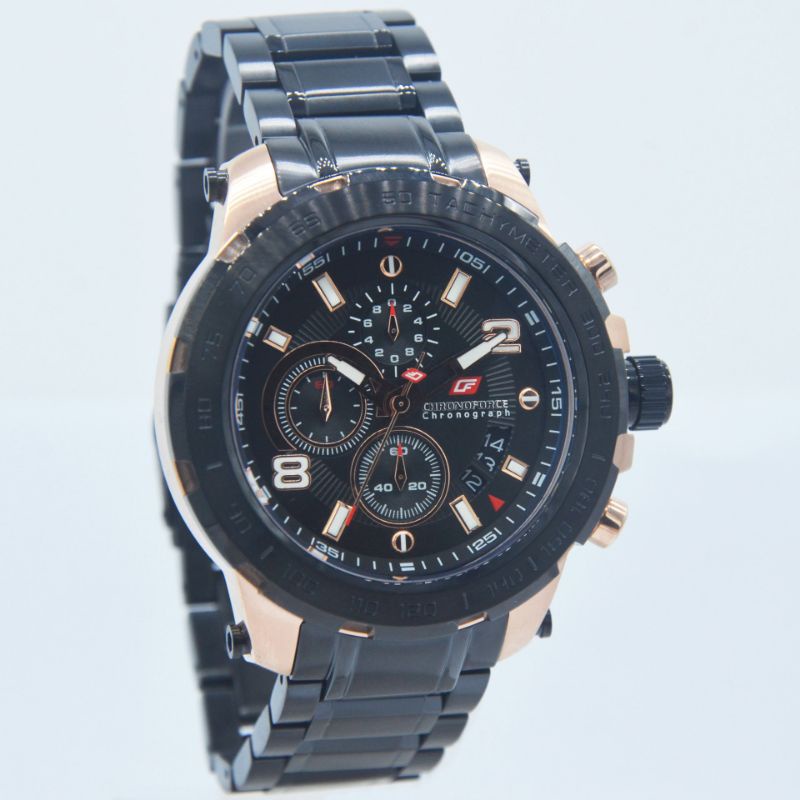 Jam Tangan Pria Chronoforce 5215 Rantai Original Murah