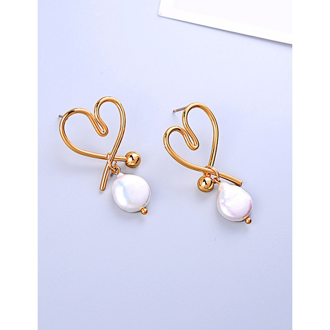 LRC Anting Tusuk Fashion Bow S925 Sterling Silver Tassel Earrings F89195