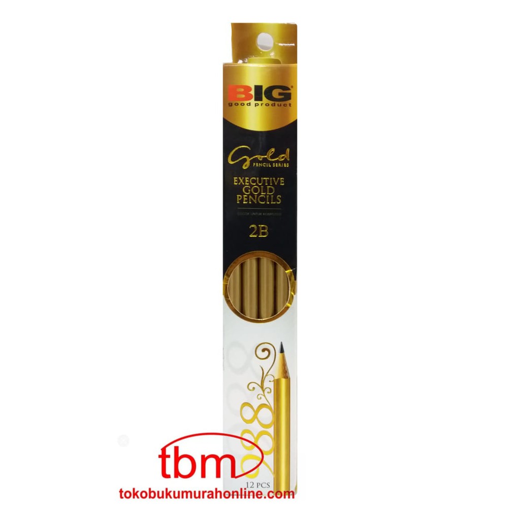 

PENSIL 2B GOLD BIG PACK / EXECUTIVE GOLD PENCILS 2B BIG