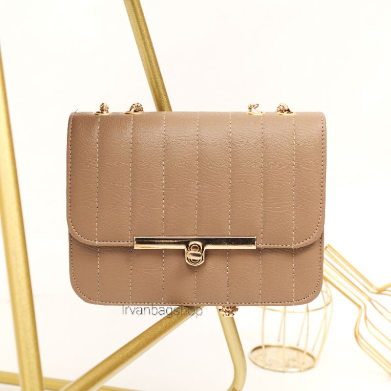 Selempang Wanita  Raina Tali Rantai slingbag Terbaru - Irvanbagshop
