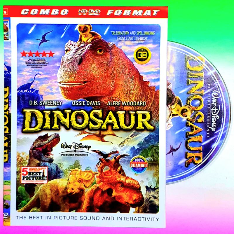 TERLARIS Kaset Dvd Film Kartun Animasi Dinosaurs - Film Dinosaur