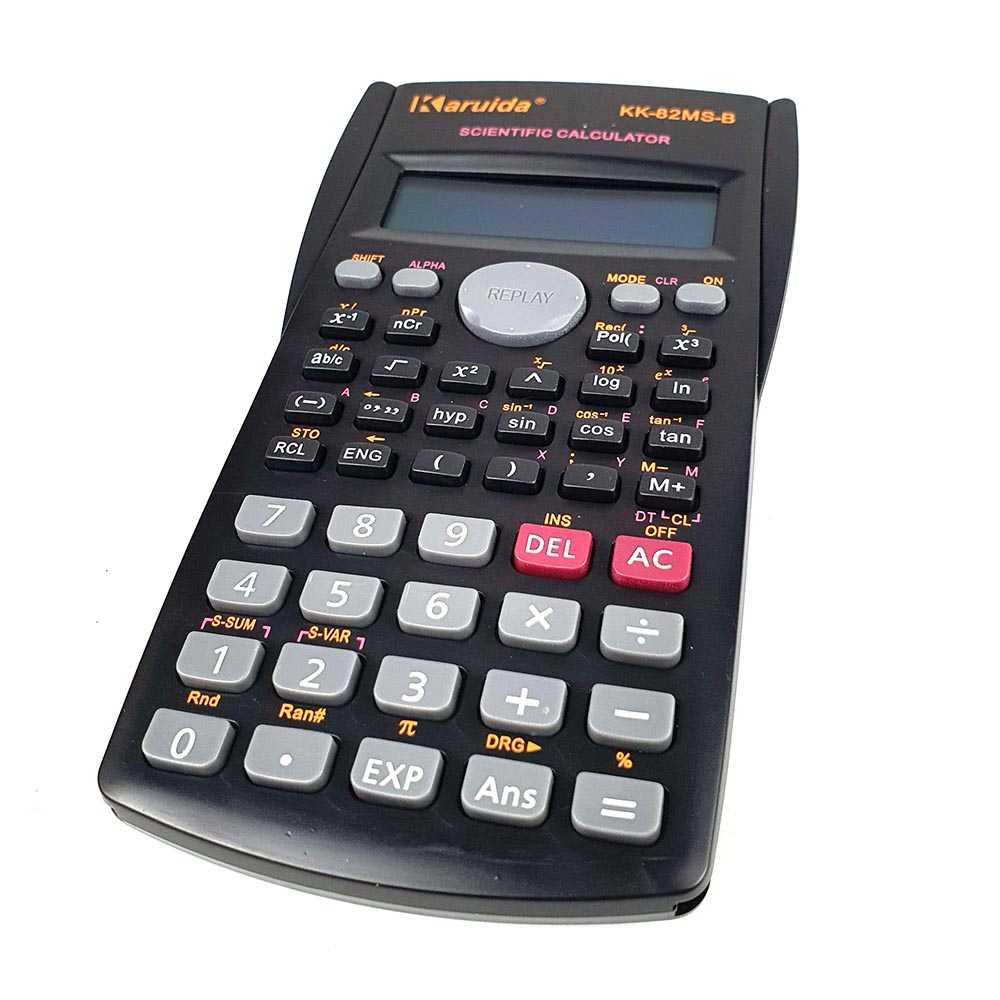 

Karuida Kalkulator Elektronik Scientific Calculator - KK-82MS-B Berkualitas Terbaik