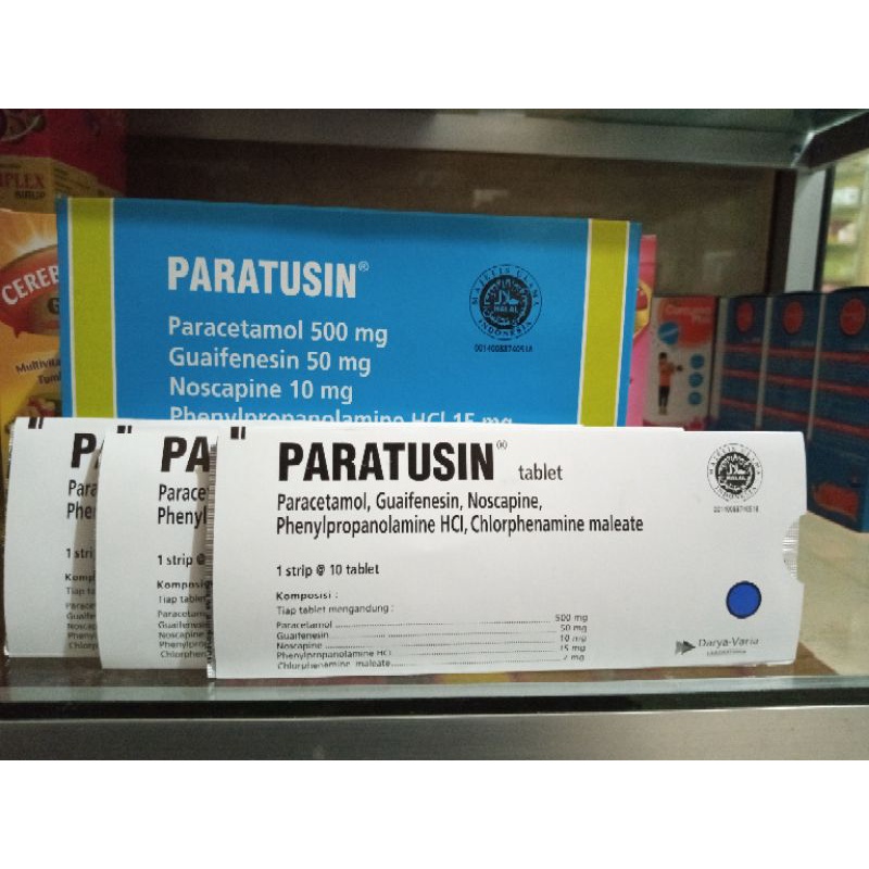 PARATUSIN TABLET @1STRIP @10TABLET