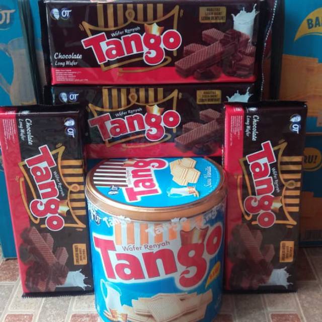 

Tango isi 4 Pcs Rasa Cokelat dan 1 kaleng Rasa Vanilla (Bisa Request)