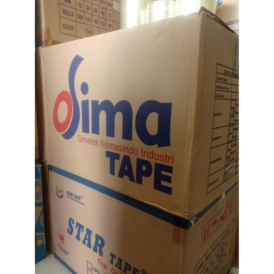 

1 Dus Lakban Startape Sima Aurapack 45Mm Bening Coklat - 48Mm X 75Meter, Coklat / Tan Leovivi96Out