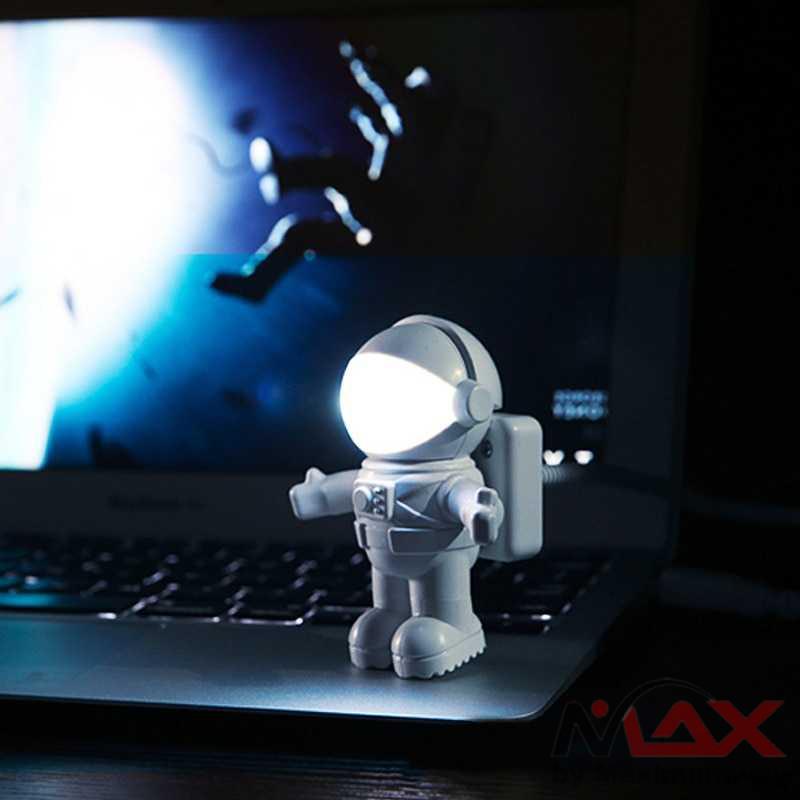 Eshoo Lampu Astronaut Untuk Belajar Anak, Lampu belajar bentuk robot astronot memakai USB,  LED USB Night Light Lamp Flexible Spaceman Astronaut - X01 USB Astronaut Moon Lamp LED Night Light Astros USB Night Lights Sensor Light Creative USB Book Lights