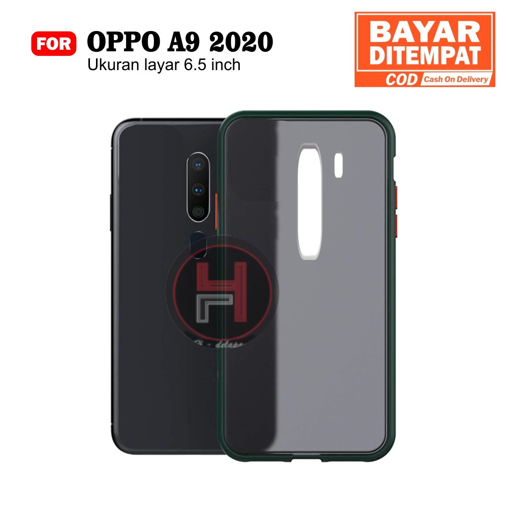 H8 Case Oppo A9 2020 Softcase Matte Colored Frosted