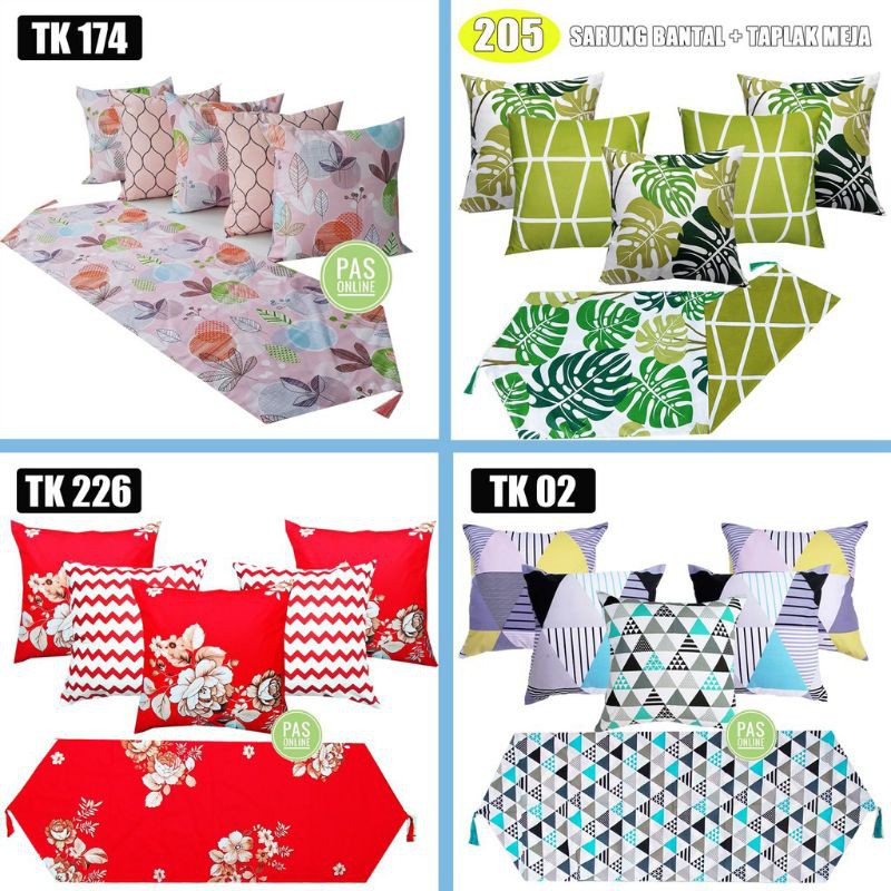 sarung bantal kursi sofa set
