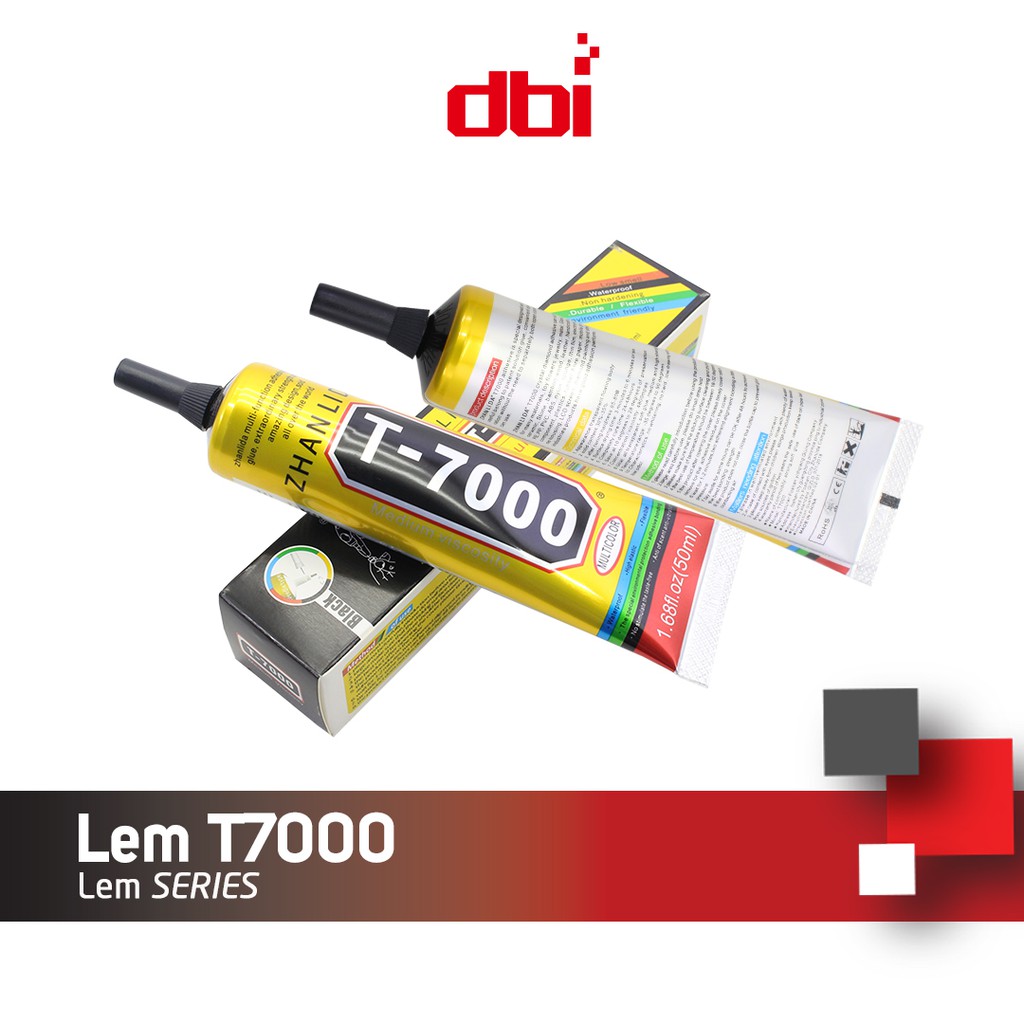 Lem T7000 50ml perekat LCD Touch Screen - Layar Sentuh Casing Zhanlida