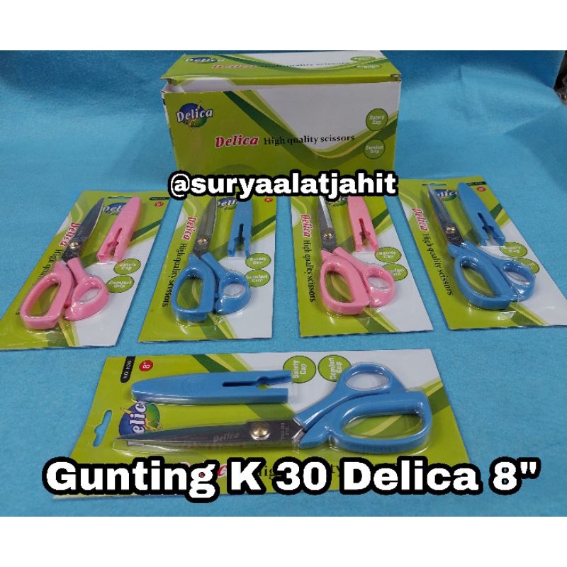 Gunting Delica K-30 (20cm) High quality =rp.19.000/1pcs