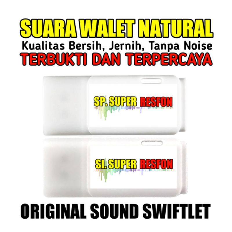 Suara panggil walet SUPER RESFON Lengkap Suara INAP + SUARA WALET RESFON Terbukti Berkualitas