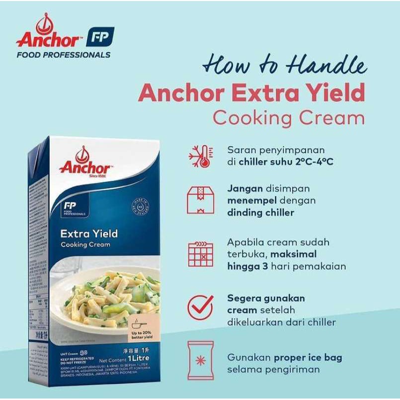 

ANCHOR COOKING CREAM EXTRA YIELD 1 L