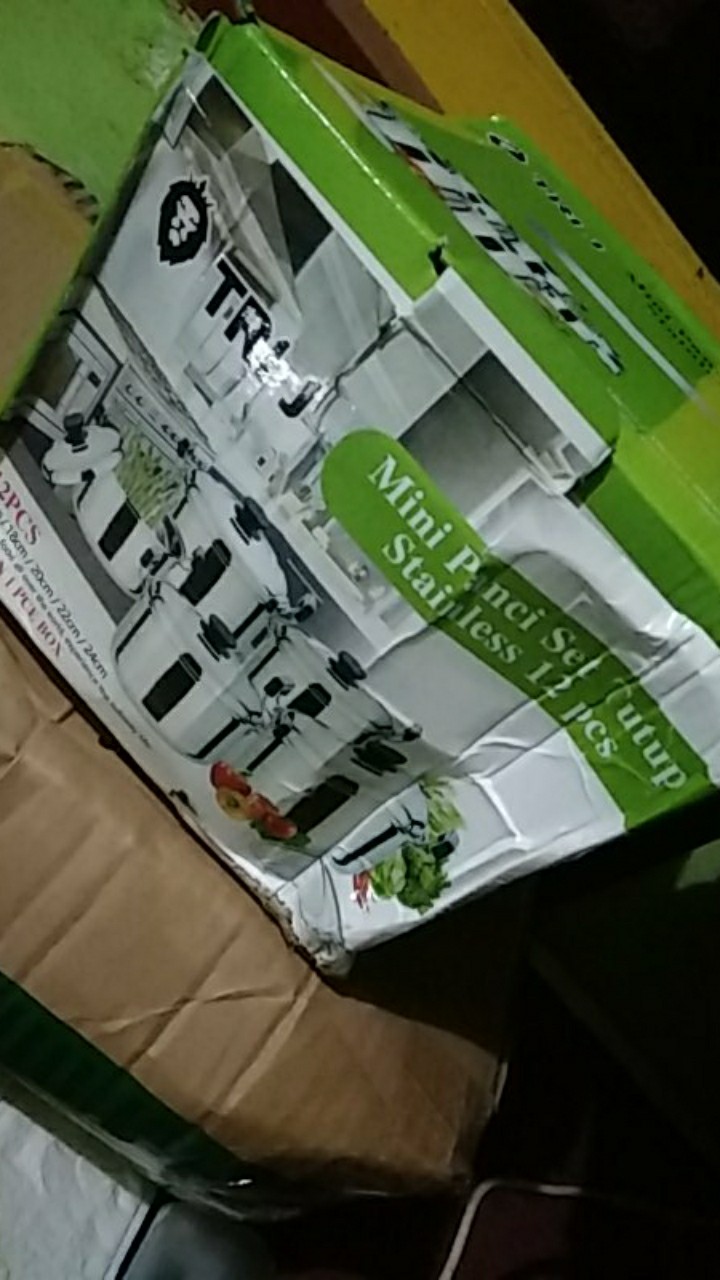 Panci Set 12 Pcs + Steamer Subron Panci Set Steamer Cookware Set Plus Steamerfree Bubble Dan Fragile