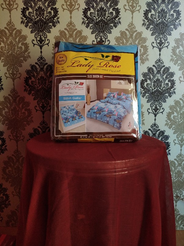 Ss Sprei Lady Rose 160 Mix Motif Part B 160x200 Queen Size No 2 Murah Polos Minimalis