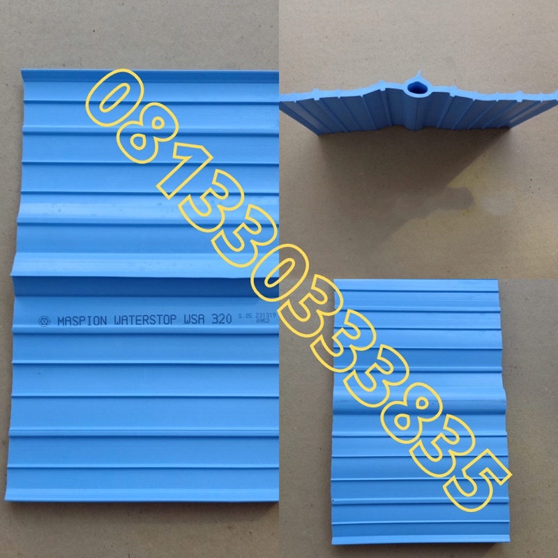 Jual JUAL WATERSTOP WSA320 PVC MASPION 32cm FLEXIBLE PVC WATERSTOP HYDROFOIL MASPION WSA320