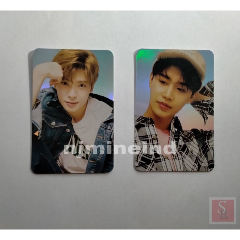 NCT 2018 PHOTOCARD HOLO JAEHYUN+TAEIL