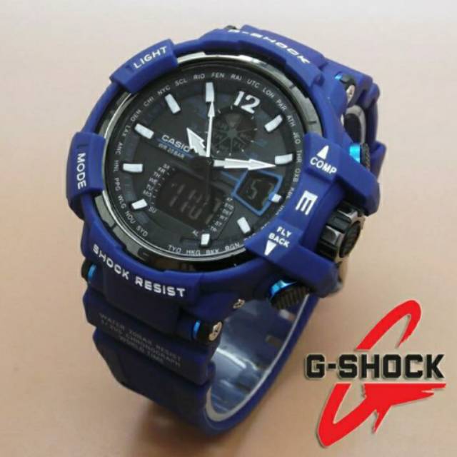 Casio G Shock GWA 1100 KW Super biru dongker