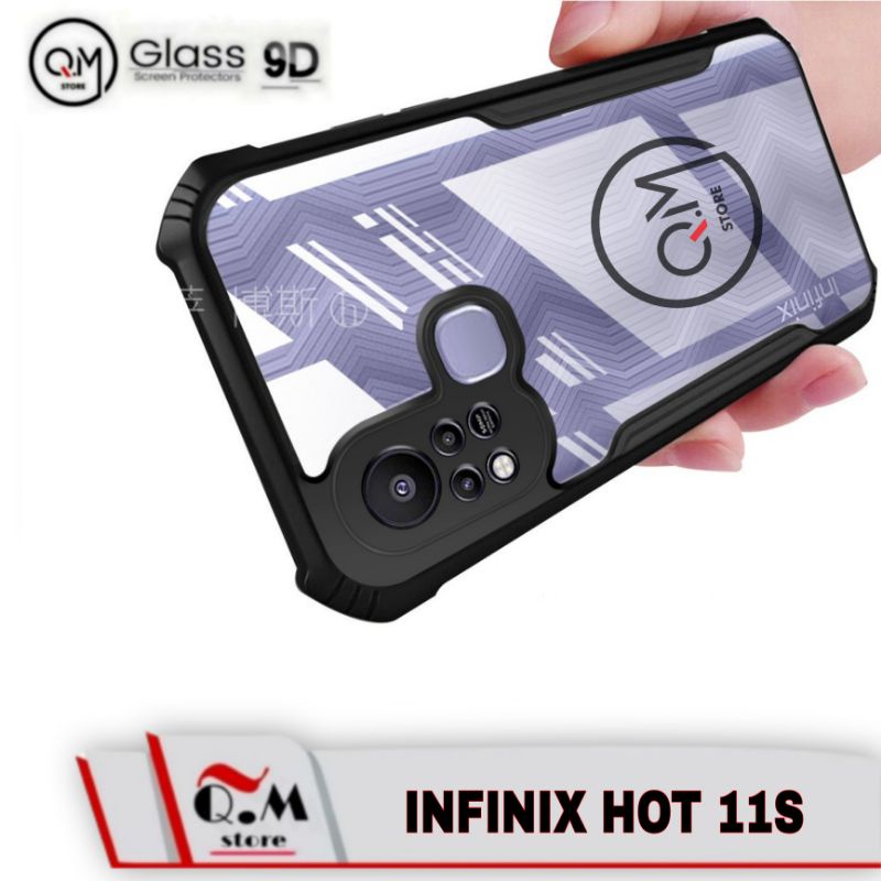 Case Infinix Hot 11 / Infinix Hot 11S Softcase Transparan TPU High Quality Pelindung Back Cover